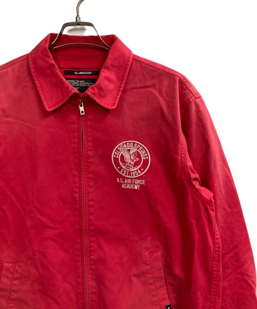 AVIREX（アヴィレックス）AVIREX (アヴィレックス) フェイド USAF アカデミー ジャケット レッド サイズ:Lの古着・服飾アイテム