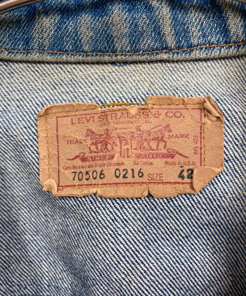 LEVI'S（リーバイス）LEVI'S (リーバイス) デニムジャケット インディゴ サイズ:42の古着・服飾アイテム