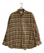 CarHarttカーハート）の古着「チェックシャツ」｜ブラウン