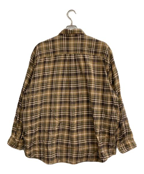 CarHartt（カーハート）CarHartt (カーハート) チェックシャツ ブラウン サイズ:2XLの古着・服飾アイテム