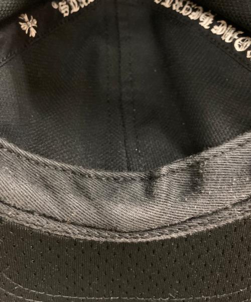 CHROME HEARTS（クロムハーツ）CHROME HEARTS (クロムハーツ) ホースシュー刺繍メッシュキャップ ブラックの古着・服飾アイテム