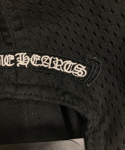 CHROME HEARTS（クロムハーツ）CHROME HEARTS (クロムハーツ) ホースシュー刺繍メッシュキャップ ブラックの古着・服飾アイテム