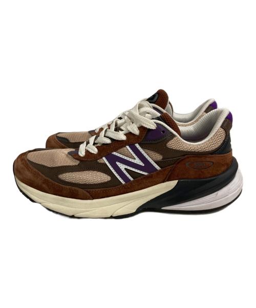 NEW BALANCE（ニューバランス）NEW BALANCE (ニューバランス) ローカットスニーカー ブラウン サイズ:27㎝の古着・服飾アイテム