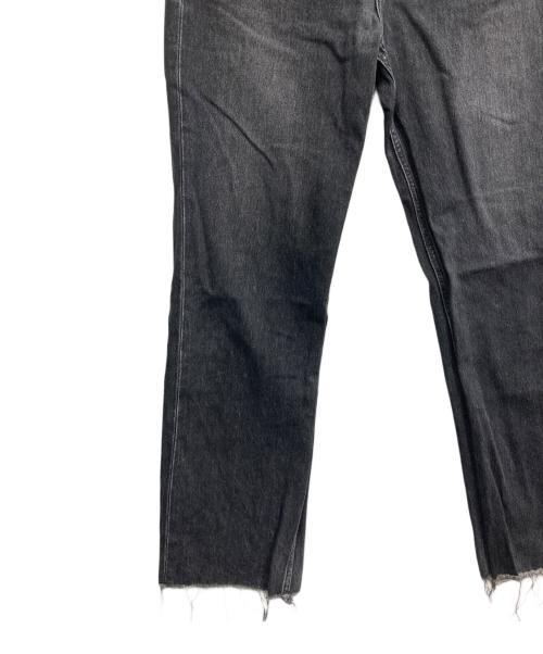 RED CARD（レッドカード）RED CARD (レッドカード) MM66-ハイライズストレートデニム ブラック サイズ:26の古着・服飾アイテム
