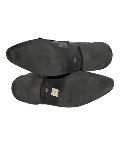 tricot COMME des GARCONS（トリココムデギャルソン）tricot COMME des GARCONS (トリココムデギャルソン) リボンローファー ブラック サイズ:221/2の古着・服飾アイテム