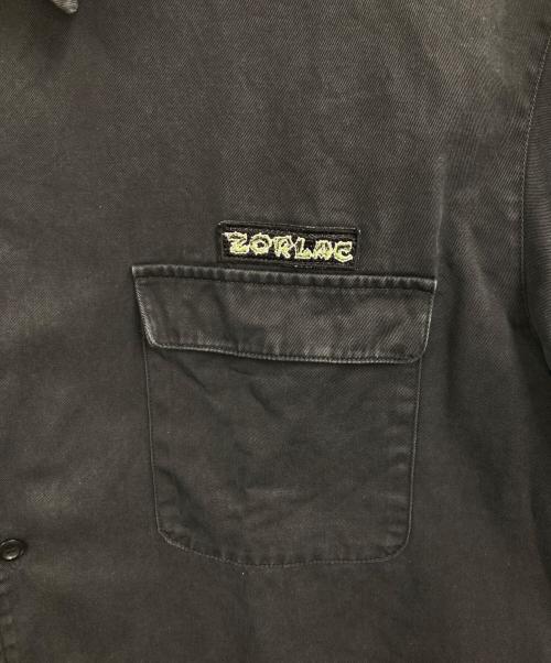 ZORLAC（ゾーラック）ZORLAC (ゾーラック) バッドプリントS/Sシャツ ブラック サイズ:表記無し（実寸サイズをご確認ください）の古着・服飾アイテム