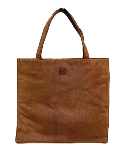 LOEWE（ロエベ）LOEWE (ロエベ) ハンドバッグ ブラウンの古着・服飾アイテム