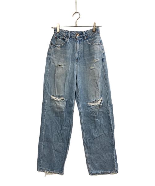 RED CARD（レッドカード）RED CARD (レッドカード) Dakotaストレートデニム ブルー サイズ:22の古着・服飾アイテム