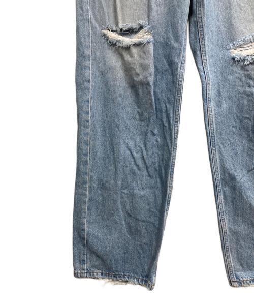 RED CARD（レッドカード）RED CARD (レッドカード) Dakotaストレートデニム ブルー サイズ:22の古着・服飾アイテム