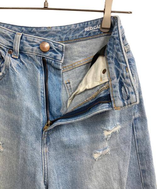 RED CARD（レッドカード）RED CARD (レッドカード) Dakotaストレートデニム ブルー サイズ:22の古着・服飾アイテム