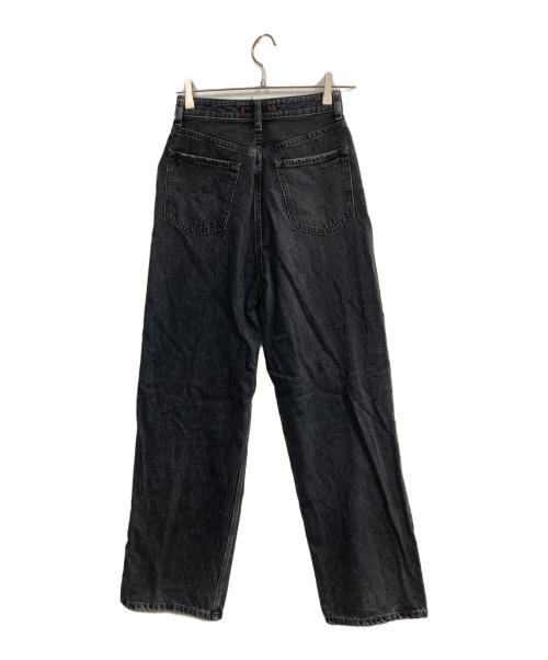 BEAMS（ビームス）BEAMS (ビームス) RED CARD (レッドカード) デニムパンツ ブラック サイズ:22の古着・服飾アイテム
