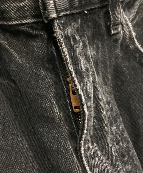 BEAMS（ビームス）BEAMS (ビームス) RED CARD (レッドカード) デニムパンツ ブラック サイズ:22の古着・服飾アイテム