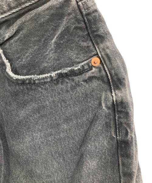 BEAMS（ビームス）BEAMS (ビームス) RED CARD (レッドカード) デニムパンツ ブラック サイズ:22の古着・服飾アイテム
