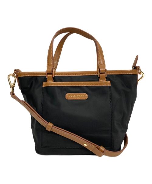 COLE HAAN（コールハーン）COLE HAAN (コールハーン) 2WAYショルダーバッグ ブラックの古着・服飾アイテム