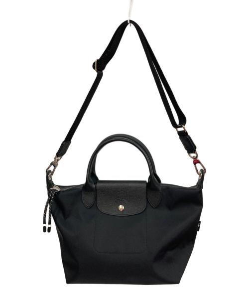 LONGCHAMP（ロンシャン）LONGCHAMP (ロンシャン) ル プリアージュ エナジートップハンドルバッグS ブラックの古着・服飾アイテム