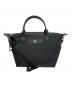 LONGCHAMP（ロンシャン）の古着「ル プリアージュ エナジートップハンドルバッグS」｜ブラック