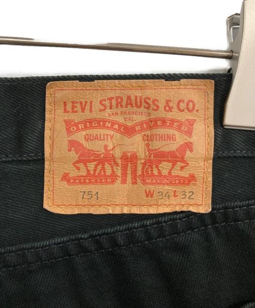 LEVI'S（リーバイス）LEVI'S (リーバイス) デニムパンツ ブラック サイズ:W34の古着・服飾アイテム