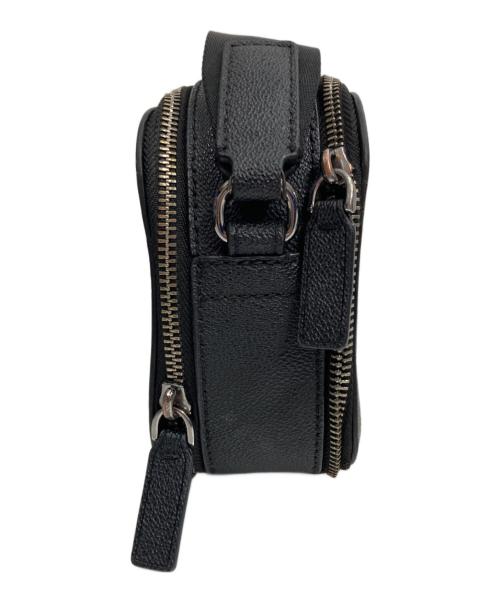 MICHAEL KORS（マイケルコース）MICHAEL KORS (マイケルコース) COOPER ダブルジップ ロング クロスボディ ブラックの古着・服飾アイテム