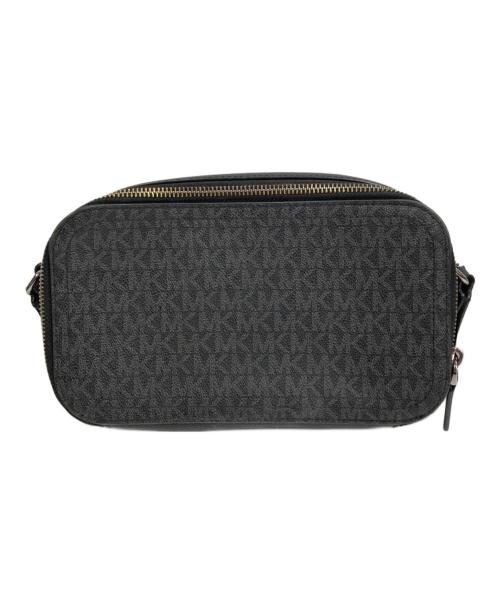 MICHAEL KORS（マイケルコース）MICHAEL KORS (マイケルコース) COOPER ダブルジップ ロング クロスボディ ブラックの古着・服飾アイテム