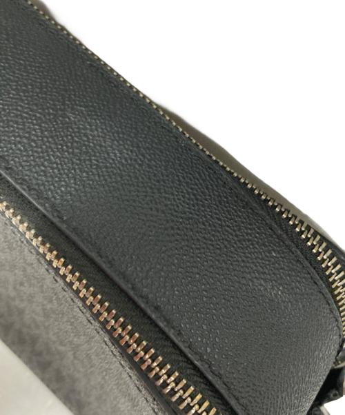 MICHAEL KORS（マイケルコース）MICHAEL KORS (マイケルコース) COOPER ダブルジップ ロング クロスボディ ブラックの古着・服飾アイテム
