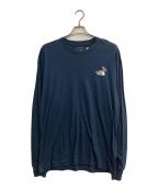THE NORTH FACEザ ノース フェイス）の古着「L/S Zoo Picker Tee」｜ネイビー