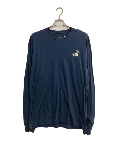 THE NORTH FACE（ザ ノース フェイス）THE NORTH FACE (ザ ノース フェイス) L/S Zoo Picker Tee ネイビー サイズ:XLの古着・服飾アイテム
