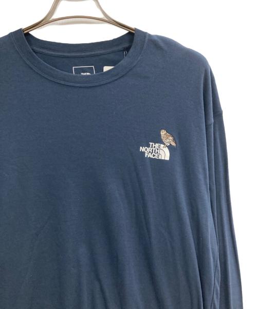 THE NORTH FACE（ザ ノース フェイス）THE NORTH FACE (ザ ノース フェイス) L/S Zoo Picker Tee ネイビー サイズ:XLの古着・服飾アイテム