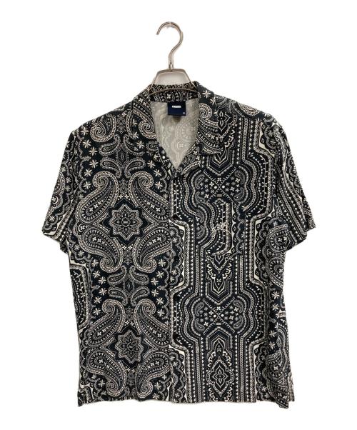 KITH（キス）KITH (キス) ペイズリー柄半袖シャツ ネイビー サイズ:Mの古着・服飾アイテム