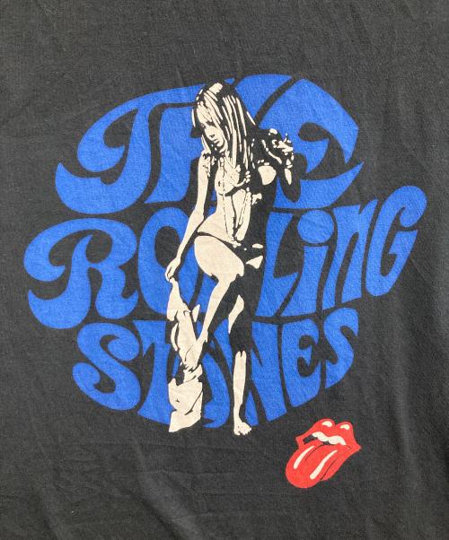 Hysteric Glamour（ヒステリックグラマー）Hysteric Glamour (ヒステリックグラマー) ROLLING STONES (ローリングストーンズ) プリントTシャツ ブラック サイズ:Ⅼの古着・服飾アイテム