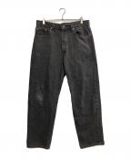 LEVI'Sリーバイス）の古着「550ブラックデニムパンツ」｜ブラック
