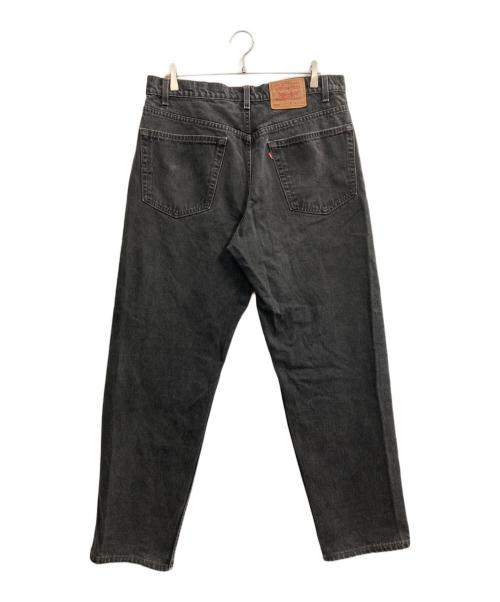LEVI'S（リーバイス）LEVI'S (リーバイス) 550ブラックデニムパンツ ブラック サイズ:Ｗ38の古着・服飾アイテム