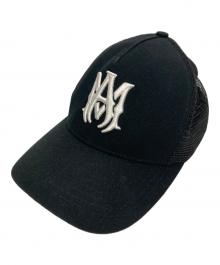 AMIRI（アミリ）の古着「MA LOGO TRUCKER HAT」｜ブラック