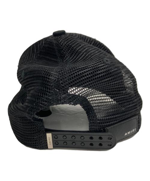 AMIRI（アミリ）AMIRI (アミリ) MA LOGO TRUCKER HAT ブラックの古着・服飾アイテム