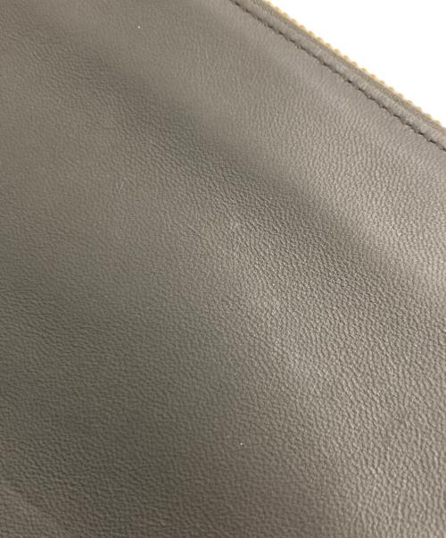 CELINE（セリーヌ）CELINE (セリーヌ) トリオ ラージ ショルダーバッグ グレーの古着・服飾アイテム