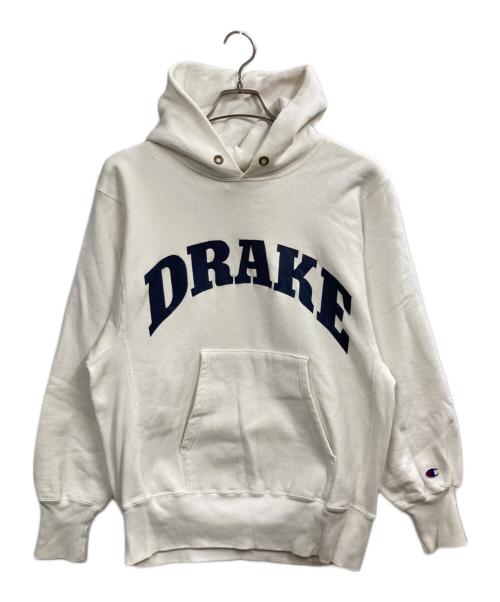 Champion（チャンピオン）Champion (チャンピオン) リバースウィーブパーカー ホワイト サイズ:MEDIUMの古着・服飾アイテム