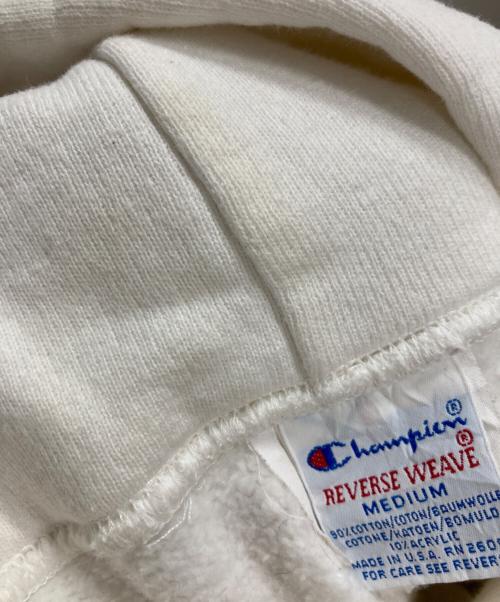 Champion（チャンピオン）Champion (チャンピオン) リバースウィーブパーカー ホワイト サイズ:MEDIUMの古着・服飾アイテム