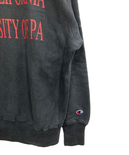 Champion（チャンピオン）Champion (チャンピオン) リバースウィーブスウェット ブラック サイズ:LARGEの古着・服飾アイテム