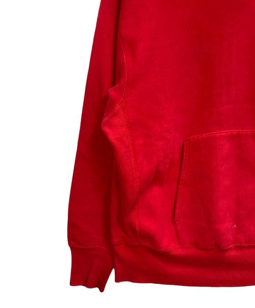 Champion（チャンピオン）Champion (チャンピオン) リバースウィーブパーカー レッド サイズ:LARGEの古着・服飾アイテム