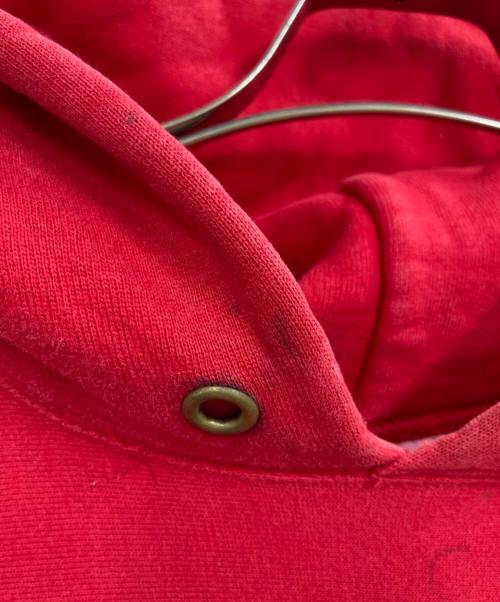 Champion（チャンピオン）Champion (チャンピオン) リバースウィーブパーカー レッド サイズ:LARGEの古着・服飾アイテム