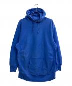 Champion×LAND'S ENDチャンピオン×ランズエンド）の古着「目梨リバースウィーブパーカー」｜ブルー