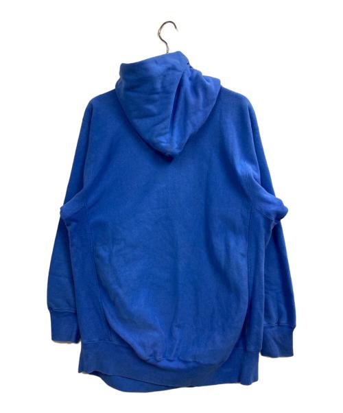 Champion（チャンピオン）Champion (チャンピオン) LAND'S END (ランズエンド) 目梨リバースウィーブパーカー ブルー サイズ:XLの古着・服飾アイテム
