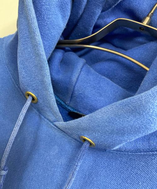 Champion（チャンピオン）Champion (チャンピオン) LAND'S END (ランズエンド) 目梨リバースウィーブパーカー ブルー サイズ:XLの古着・服飾アイテム