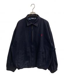 POLO RALPH LAUREN（ポロ・ラルフローレン）の古着「スイングトップ」｜ネイビー