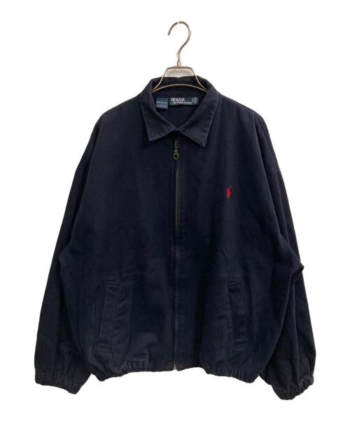 POLO RALPH LAUREN（ポロ・ラルフローレン）POLO RALPH LAUREN (ポロ・ラルフローレン) スイングトップ ネイビー サイズ:XL（レディース）の古着・服飾アイテム