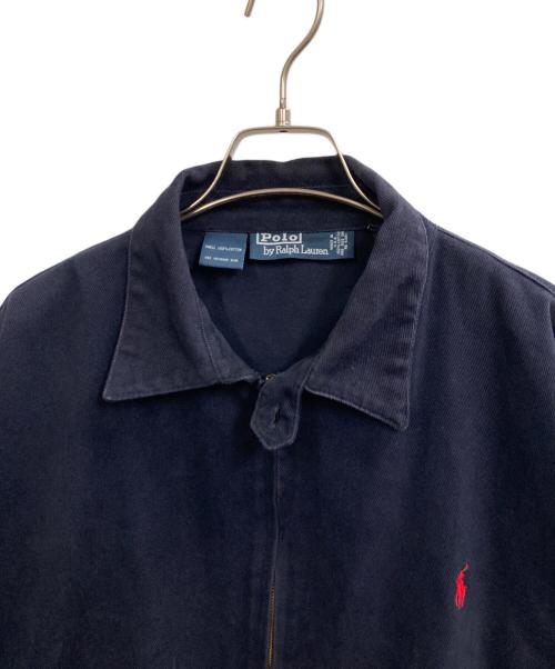POLO RALPH LAUREN（ポロ・ラルフローレン）POLO RALPH LAUREN (ポロ・ラルフローレン) スイングトップ ネイビー サイズ:XL（レディース）の古着・服飾アイテム