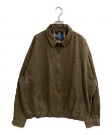POLO RALPH LAUREN（ポロ・ラルフローレン）の古着「スイングトップ」｜カーキ