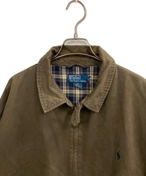 POLO RALPH LAUREN（ポロ・ラルフローレン）POLO RALPH LAUREN (ポロ・ラルフローレン) スイングトップ カーキ サイズ:XXLの古着・服飾アイテム