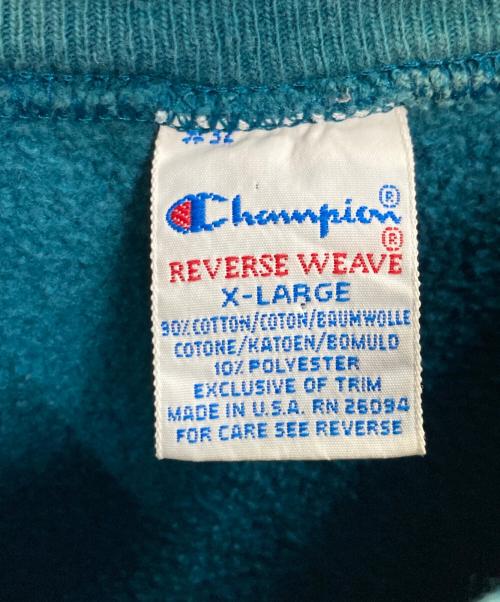 Champion（チャンピオン）Champion (チャンピオン) リバースウィーブスウェット ブルー サイズ:X-LARGEの古着・服飾アイテム