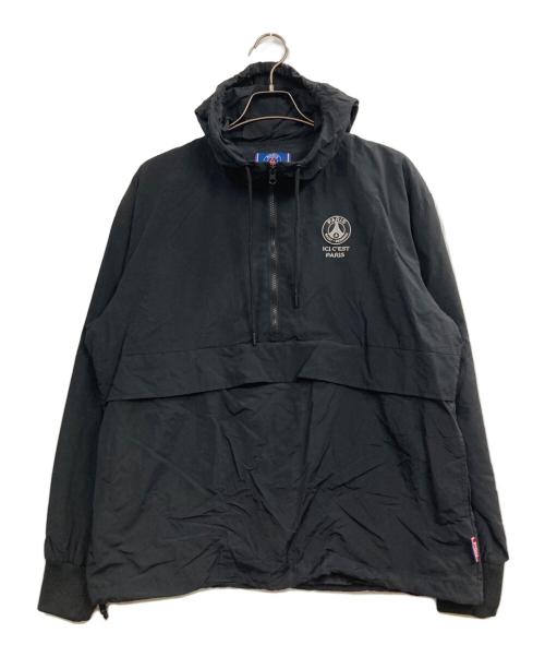 Paris Saint-Germain（パリサンジェルマン）PARIS SAINT-GERMAIN (パリサンジェルマン) アノラックジャケット ブラック サイズ:Lの古着・服飾アイテム