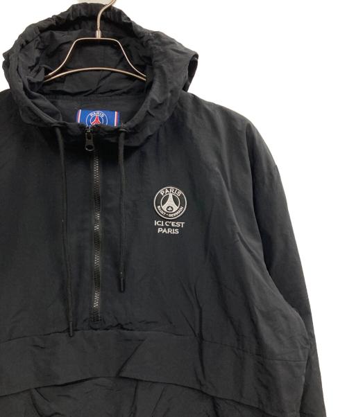 Paris Saint-Germain（パリサンジェルマン）PARIS SAINT-GERMAIN (パリサンジェルマン) アノラックジャケット ブラック サイズ:Lの古着・服飾アイテム